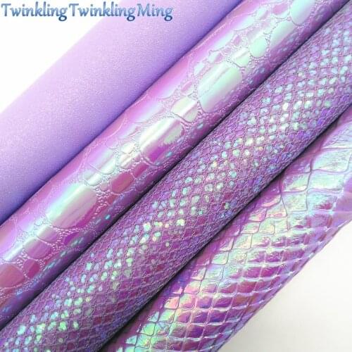 Purple Glitter Canvas Sheet, 8"x11" Glitter Sheets, Faux Leather Sheet, Suede Leather Hair Bow & Earring Fabric XM027