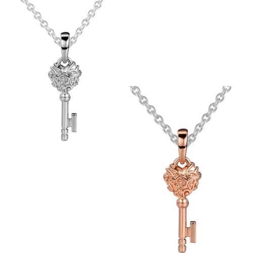 Regal Key Necklace Pendant Beads For Jewelry Making Fits Original bracelet silver 925 original Fashion Female Jewelry Beads