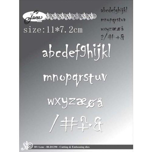 Sirius English and punctuation Metal Cutting Dies DIY Scrapbooking Photo Embossing Craft Die dies scrapbooking nouveau arrivage