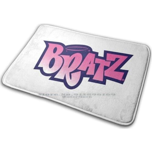 Bratz Doll Logo Mat Rug Carpet Anti-Slip Bedroom Entrance Door Mat Bratz Bratz Doll Bratzs Doll Bratzs Dolls Bratz Dolls Bratz