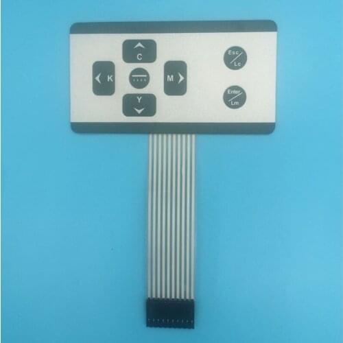 Large format plotter printer Crystaljet 3000 4000 take up system crystaljet push up bottle control board keypad