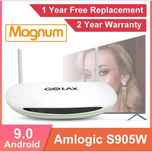 GOLAX M1 Smart Android 9.0 IPTV Tv Box MAGNUM 4K HD Amlogic S905W Media Player Android 2021 Smart IP TV Set Top Box GOLAXM1 4K