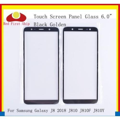 Replacement For Samsung Galaxy J8 2018 Touch Panel J810 J810F J810Y Touch Panel Front Outer Lens J8 2018 LCD Glass