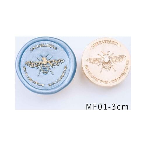 Wax Seal Stamp Retro Antique Sealing Wax Scrapbooking Stamps HEAD Wedding Decorative Metal Handle with love map Tree FLOWER ROSE