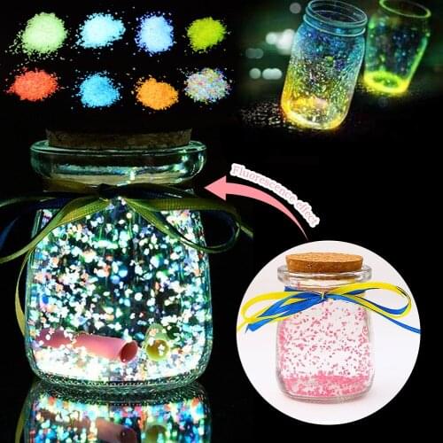 30g Luminous Sand Stones Garden Park Road Pebbles Photography Ornaments For Party Aquariums Fish Tank Decoration Stone Ornament