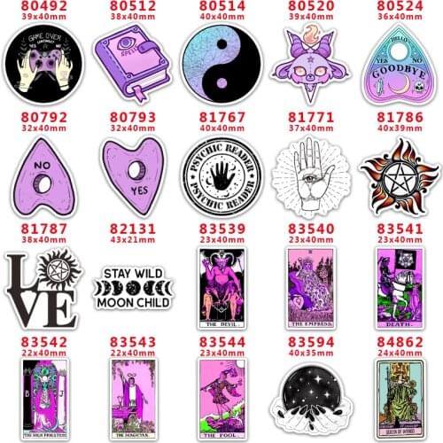 DIY Craft Supplies cartoon character printed flat back planar resins 30 pieces PR80492