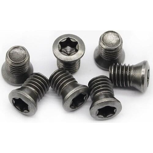 50PCS/SET Plum Screws CNC turning tool Knife Screws 5x8-6.6 5x10-6.6 5x12-6.6 5x8-7.0 5x10-7.0 5x12-7.0 5x10.5-6.35 Cutting Tool