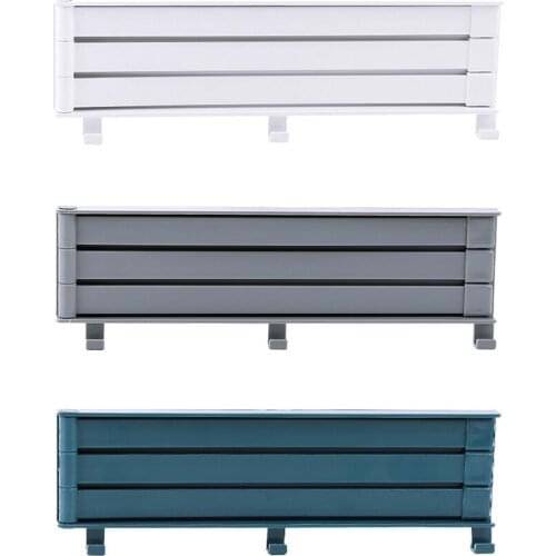 Rotating Towel Storage Rack Punch-free Wash Cloth Clip Plastic Strong Adhesive Shelf Bathroom Kitchen Rotatable Holder