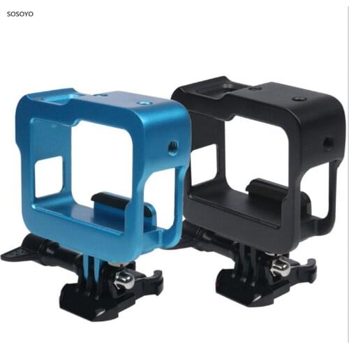 Aluminum alloy Frame Protection Frame Case Housing Dog cage For Gopro hero 5 hero 6 Action Sports Camera Accessories