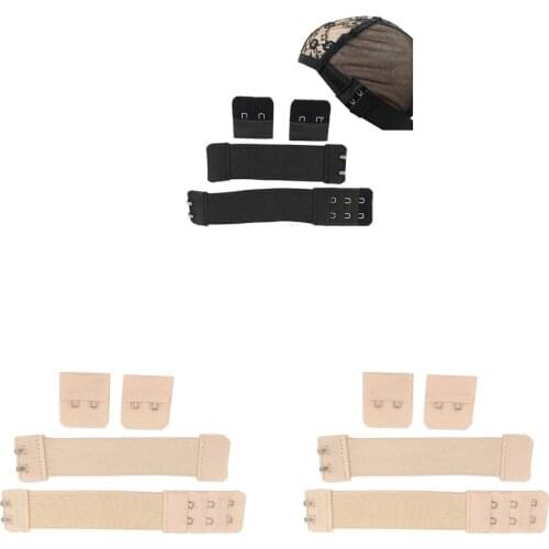 Female Soft Stretchy Bra Extender Clip Wig Elastic Band Making DIY Clothing