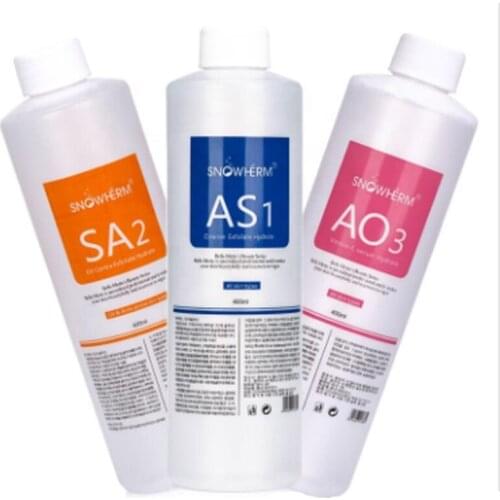 Blackhead Export Liquid AS1 SA2 AO3 Aqua Peeling Solution Hydra Dermabrasion Face Clean