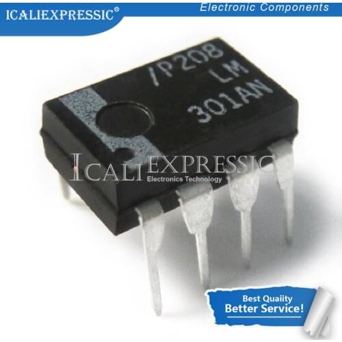 10PCS LM301AN LM301 DIP-8 In Stock