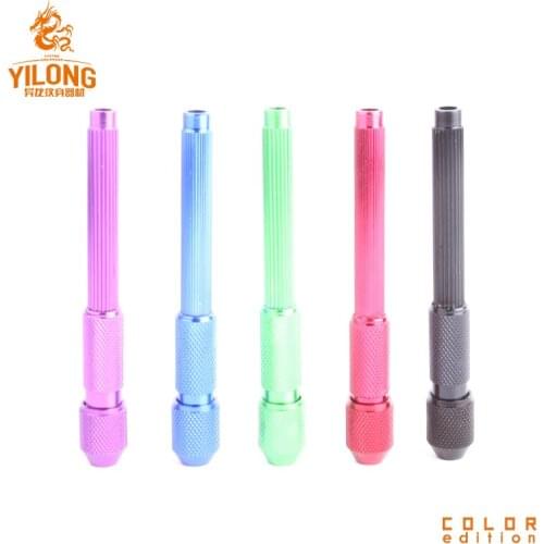 5Pcs 5 Colors Tattoo Pen Holder Alloy Skin Marker Pen Skin Surfer Stencil Outline Pen Holder Tattoo AccessorIes Makeup Supplies