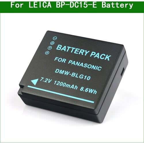 BP-DC15 BP-DC15-E BP-DC15-U BP-DC15-TK Digital Camera Battery For LEICA D-Lux Type 109 C-LUX(Type No.1546) D-LUX 7(Type No.3952)