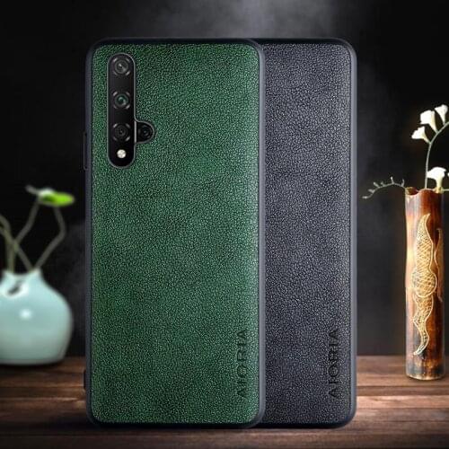 Case for Huawei Nova 5T 5 Pro case with Retro business PU leather design,TPU+PU 2in1 material
