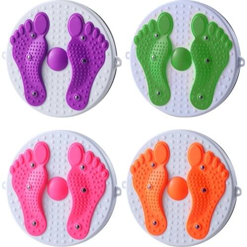 Yoga Waist Twisting Disc Sport Fitness Balance Board Wobble Waist Twisting Fitness Body Exercise Sports Massage Wriggling Plate