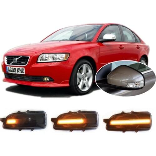 For Volvo V40 II 525 526 2012 2013 2014 2015 2016 2017 2018 2019 Dynamic LED Blinker Indicator Mirror Turn Light Signal Repeater
