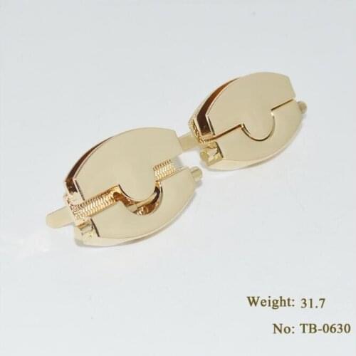 5pieces/1lot) new luggage hardware accessories high-end handmade woman handbag decoration organ lock