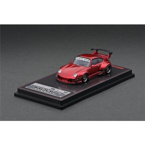 IG 1:64 RWB 993 Red Diecast Model Car
