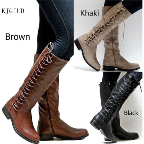 KJGIUD Women's High Boots
