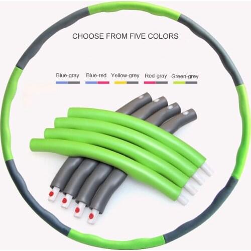 Fitness Training Ring Removable Exercise H oop Slimming Ring Thin Waist Circle Gym Yoga Massage Waist Equipment Adults