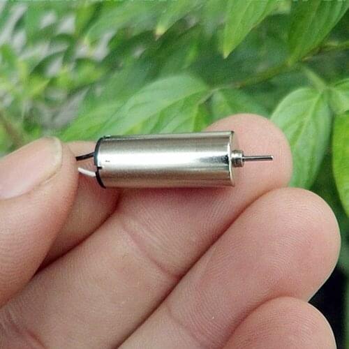 DC 3V-3.7V 50000RPM Micro 820 Coreless Motor NdFeB Strong Magnetic Large Torque High Speed 0.8mm Shaft Diameter DIY RC Drone