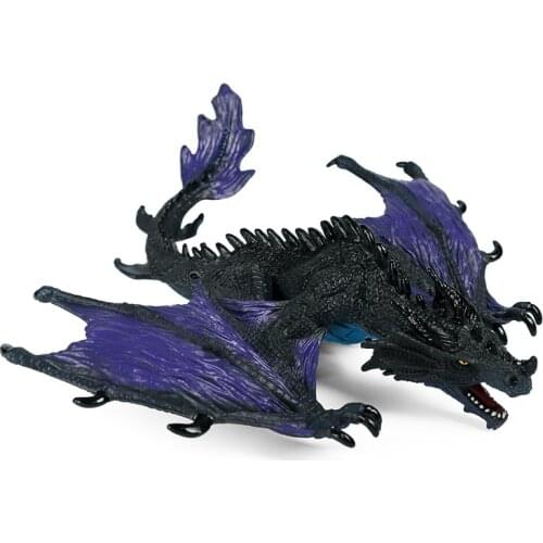 Jurassic Solid Dinosaur Model Childrens Simulation Dinosaur Toy Night Hunting Dragon Warcraft Dragon Plastic Decoration