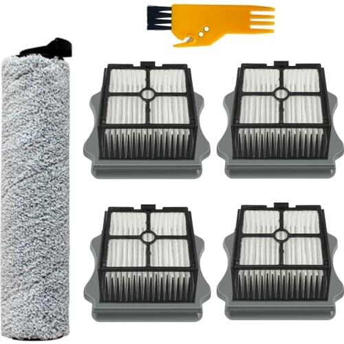 Accessories Kit for TINECO IFLOOR PLUS/FLOOR ONE Roller Brush Hepa Filter Robot Vacuum Cleaner Replacement Parts