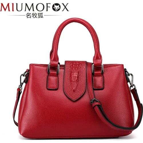 New Luxury Handbag Women Bags Crocodile pattern Fashion Crossbody Bags For Womens Genuine Leather Bag Shoulder Bag Tote Purse