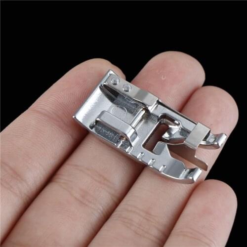 1Pcs Cloth Splice Presser Foot for Household Sewing Machines Useful Metal Multifunction Sewing Foot Sewing Machine Accessories