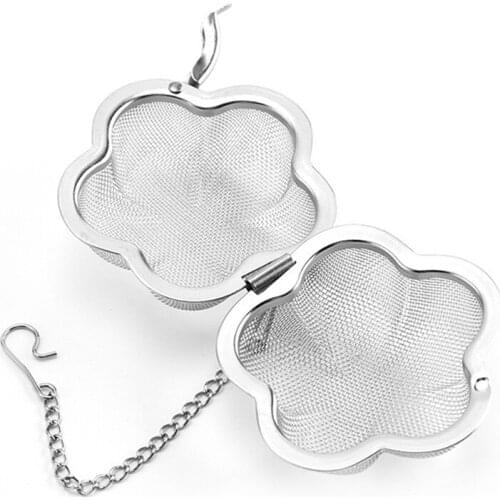 Flower Shaped Tea Infuser Versatile Mesh Tea Strainer Tea Interval Diffuser Stainless Steel Tea Strainer Filter Infuser Tea Tool