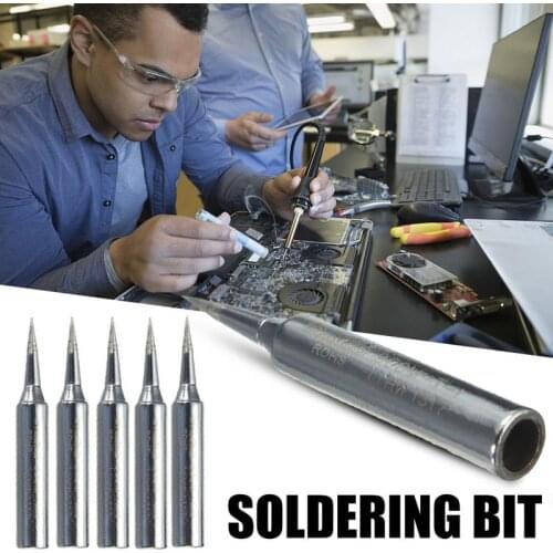 5PCS/Set 900m-T-I Welding Tool Lead-Free Soldering Irons Head Bit Welding Equipment