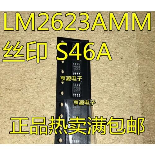 100% New&original LM2623AMM LM2623 LM2623AMMX Marking S46A MSOP8