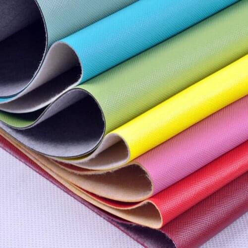 100x135cm Cross Pattern Clear Pvc Fabric Thick Metallic Faux Leather Projection Background Fabric Neoprene Kunstleer Stof Telas