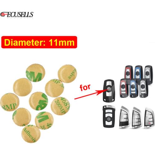 5/10/20/50/100Pcs 11mm Remote Key Emblem Logo Replacement Car Key Logo for BMW 3 Series 5 Series 7 Series X3 X4 X5 X6