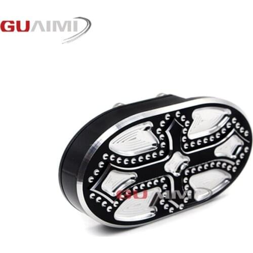 Motorcycle CNC Billet Aluminum Brake Pedal Pad Cover For Harley Sportster XL 883 1200 48 XL883 XL1200 XL48 Custom