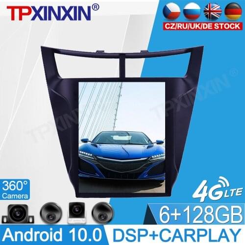 Android 10.0 6G+128GB For Chevrolet Sail 2015 2016 2017 Auto Car Player Radio DSP GPS Auto Stereo Multimedia IPS Screen Carplay