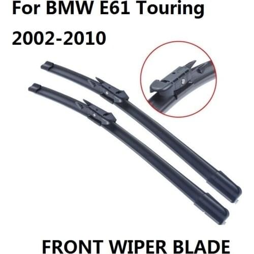 Car Accessories Wiper Blades For BMW E61 Touring 2002 2003 2004 2005 2006 2007 2008 2009 2010 Womdscreen New