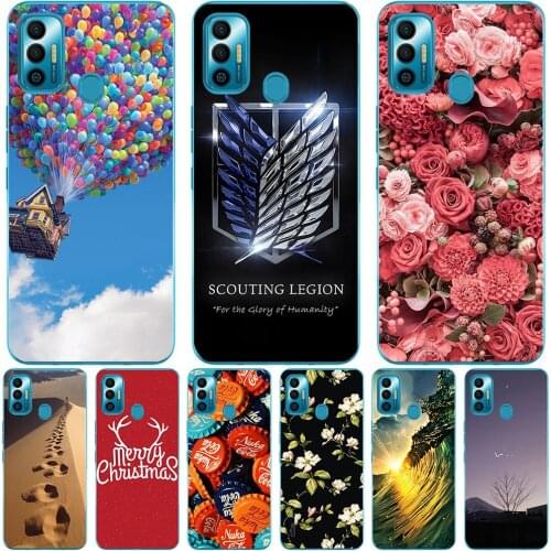 For Tecno Spark 7 7 Pro 7T 7P 2021 Cases Silicone Soft TPU Back Cover Protective Cute Fundas Luxury Coque Bags