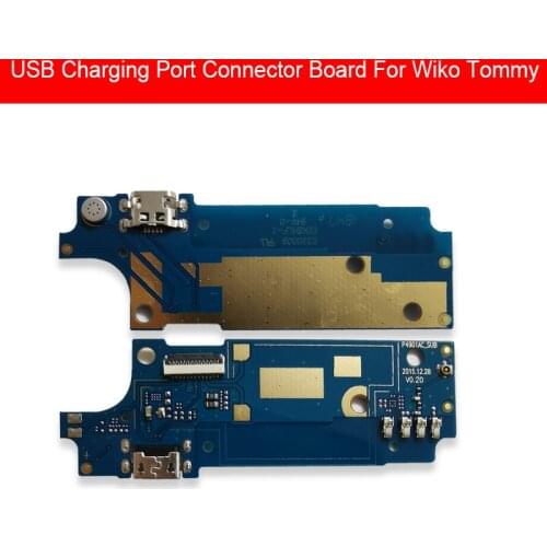 Hot Sale USB Charging Microphone PCB Connector Port Jack Board For Wiko Tommy Charging Port Usb Charger Connect Board Pair Parts