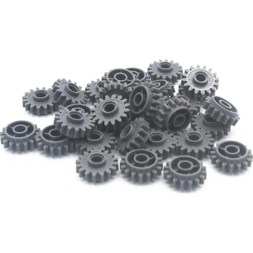 MOC Building Blocks Technical Parts 30pcs Technical GEAR WHEEL Z16 DIA4.9 compatible with lego for Kids Boys Toy 6542b