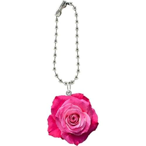 Red Rose Romantic Acrylic Keyholders For Girlfriend Valentines Day Best Handcraft Gifts Lovers' Wholesale Hot Jewelrys