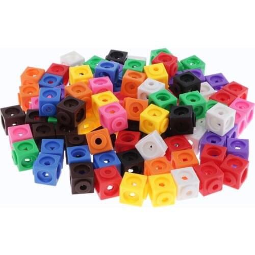 Early Math Mathlink Cube Counitng Sorting Activity Set of 100