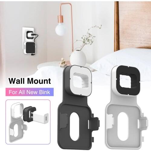 Outlet Wall Mount Stand Hanger For All New Bink Space Saving Bracket For Blink Sync Module Plug Holder Bracket In Bedroom