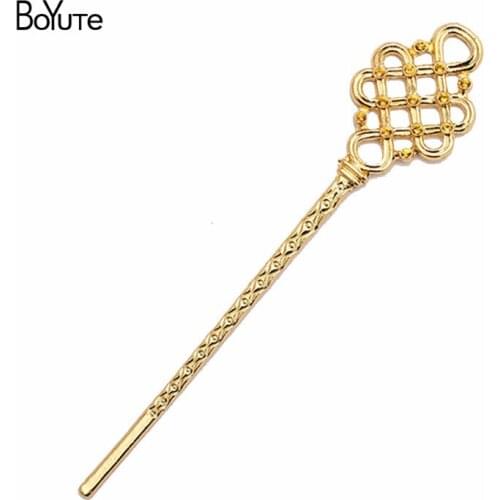 BoYuTe New Arrive (20 Pieces/Lot) 29*139MM Metal Alloy Hair Stick Diy Hand Made Jewelry Accessories Wholesale