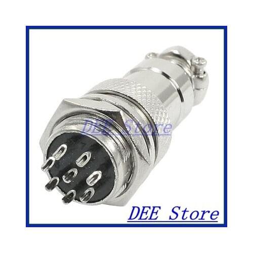 P16-8 Core 16mm 8 Pin Stepper Motor Aviation Cable Connector Plug