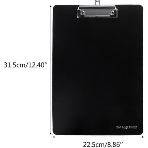 A4 Clipboard Writing Pad File Folders Document Holders School Office Stationery R9UA