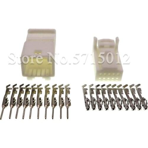 10 Hole Automotive Wiring Harness Connector Plug Car Female Male Sockets