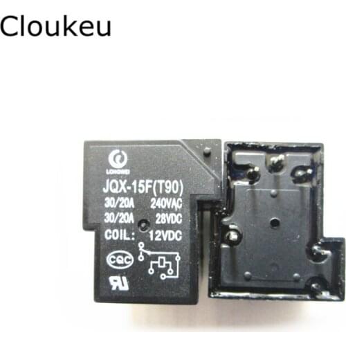 Relay DIP6 JQX-15F(T90)-DC12V T90 30A 12V