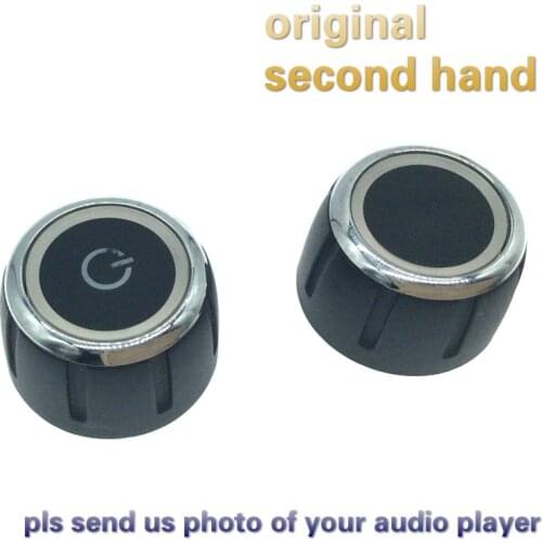 1pc second hand for Skoda Rapid CD player knob for Volkswagen Jetta Polo radio volume switch car navigation universal button